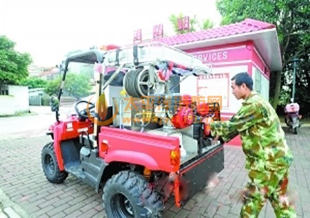 5分鐘“消防圈”微型消防車讓你又驚又嘆