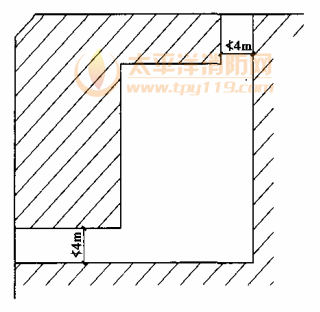 圖4.1.2-3 兩條基地途徑與都會途徑相毗連
