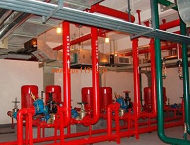 主動噴水滅火體系